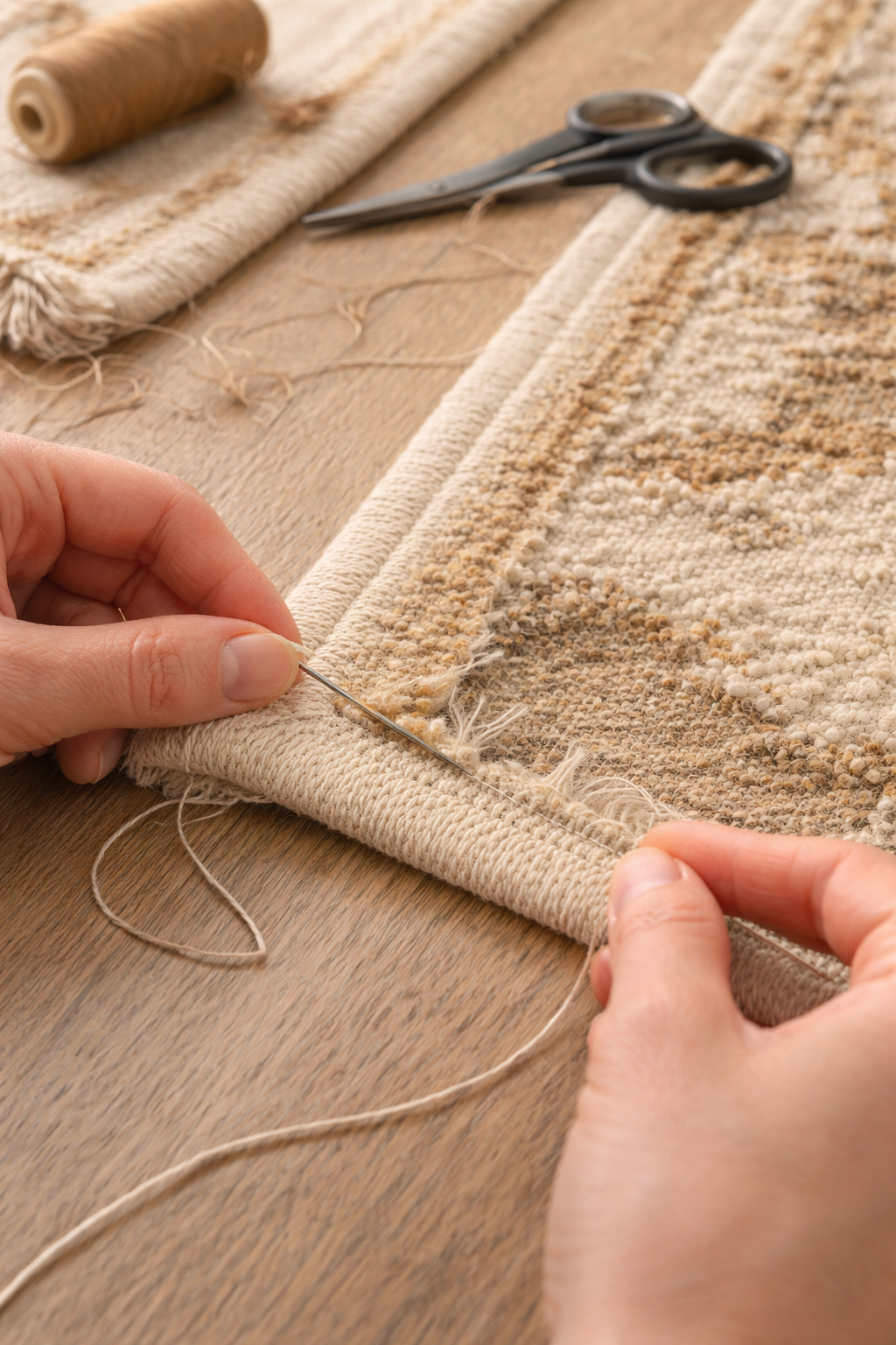 Réparation de lisières