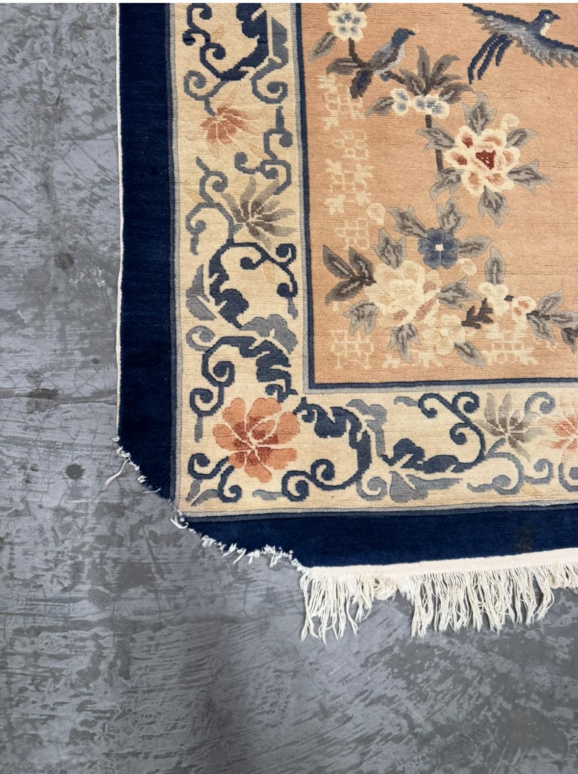 Tapis n°4 avant restauration