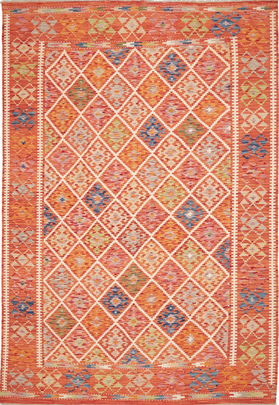 Tapis kilim tissé plat